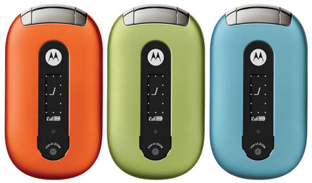 Motorola Pebl colores