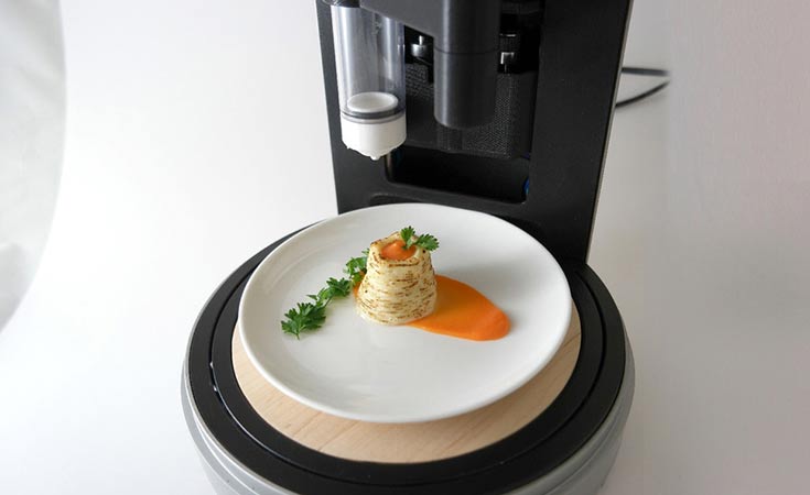La imprenta 3D es el futuro del mundo gourmet