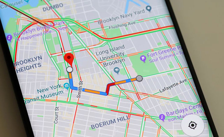 Google Maps presenta actualizaciones del tráfico en tiempo real