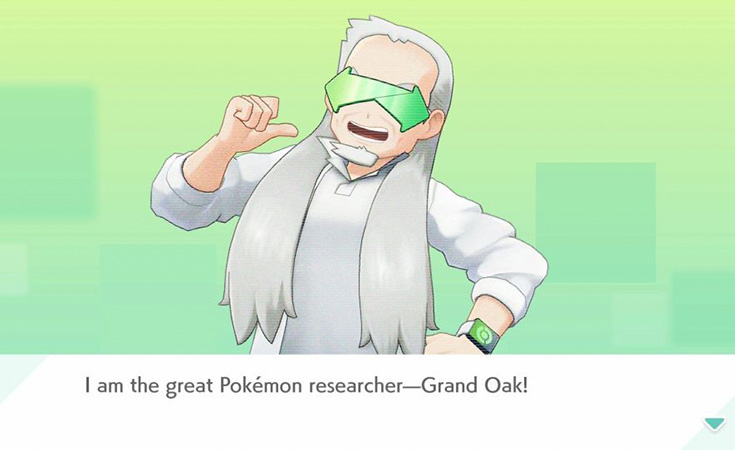 Pokémon Home presenta a un nuevo Profesor Oak