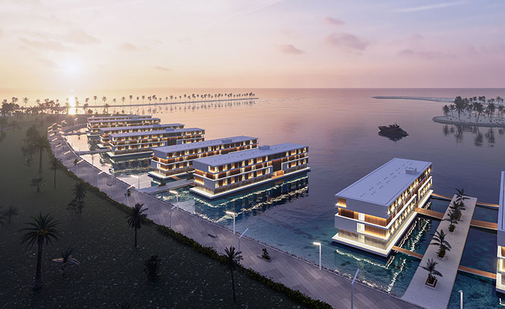 Hoteles flotantes: hospedaje innovador para Qatar 2022