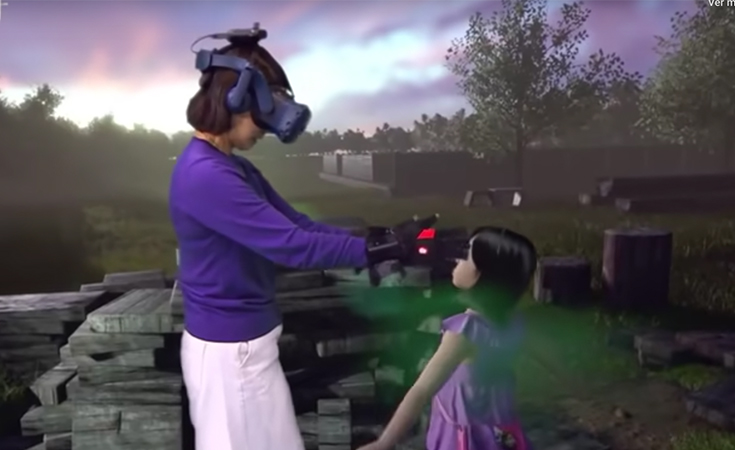 Reencuentro de una madre con su hija fallecida a través de realidad virtual