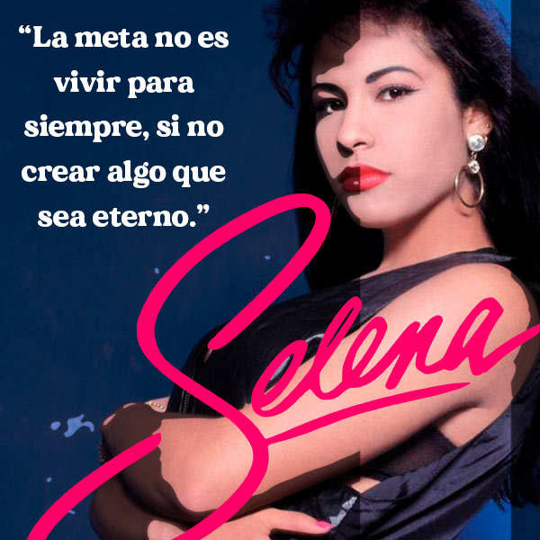 frase motivacional de Selena
