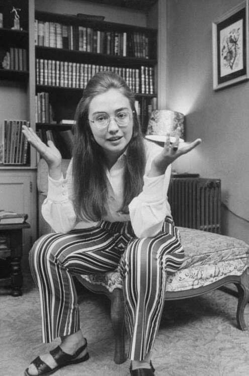 En esta foto, Hillary contaba con sólo 31 años.