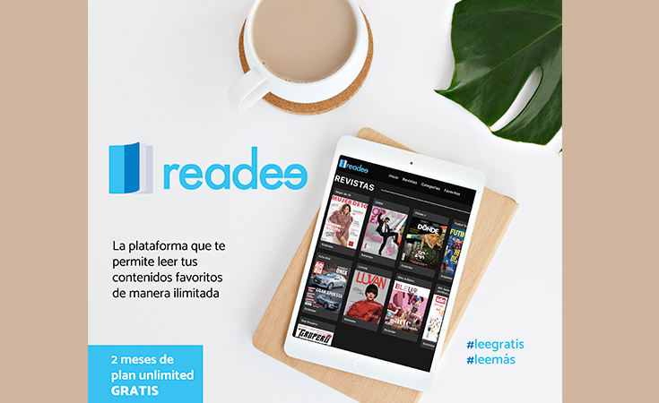 Llega a México Readee, la práctica plataforma digital para leer revistas