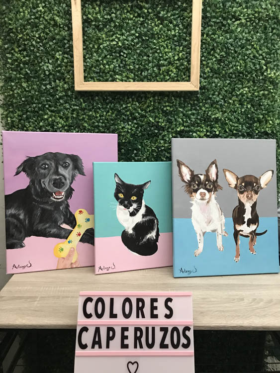 Colores Caperuzos: ¿quieres un retrato al óleo de tu mascota? 1