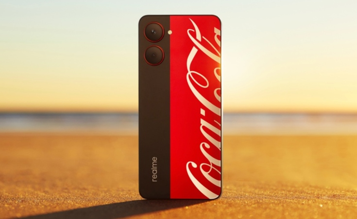 Un smartphone homenaje a Coca-Cola