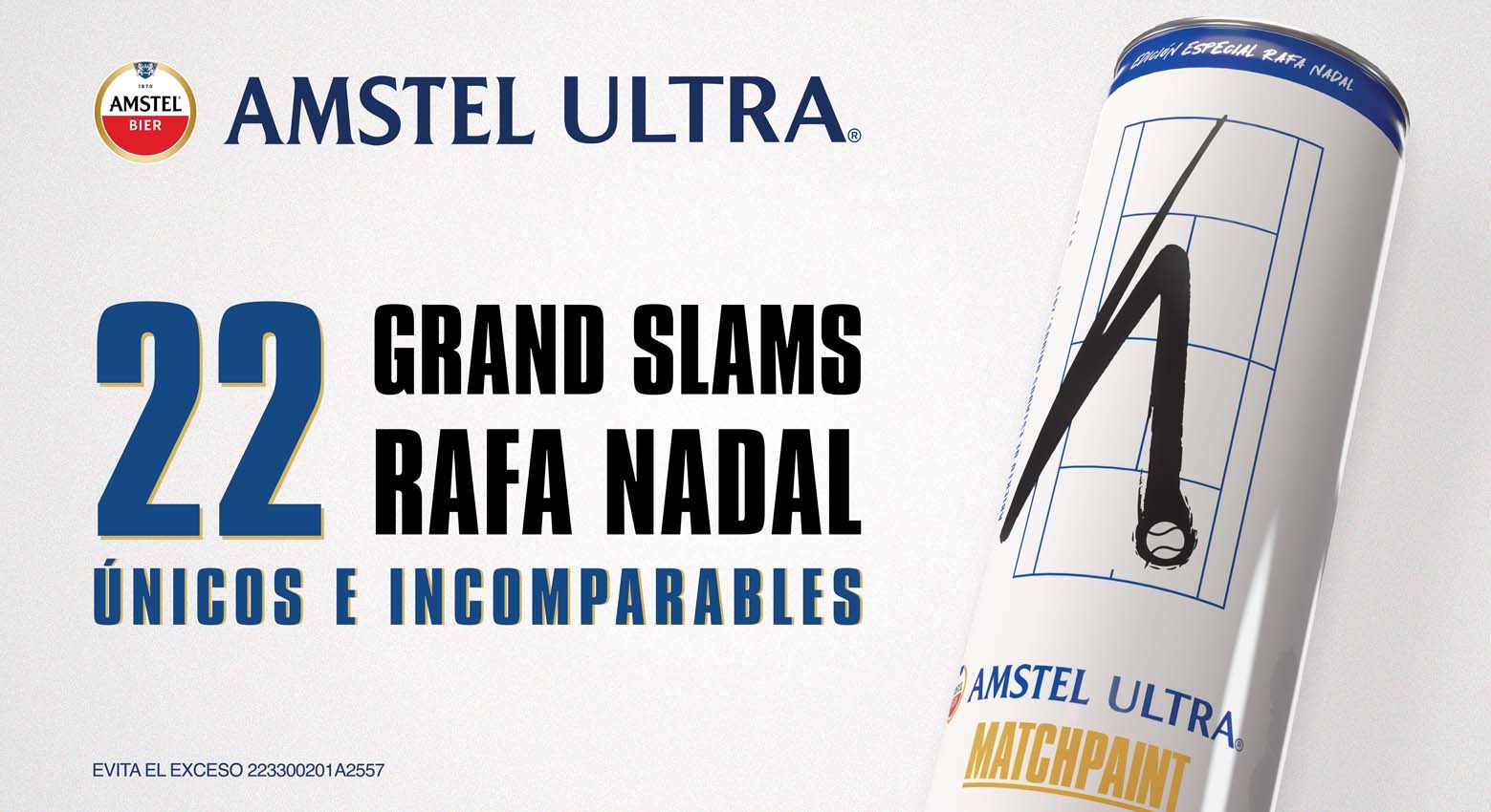 Amstel Ultra rinde homenaje a Rafa Nadal 0