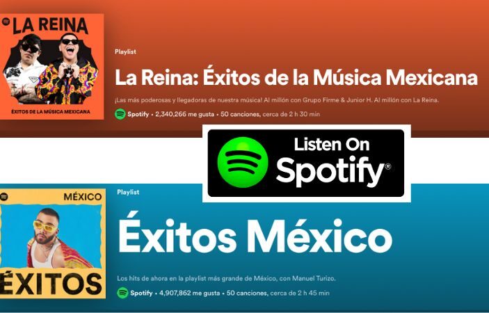Conoce  las playlists más exitosas, Spotify V.S Amazon Music 1