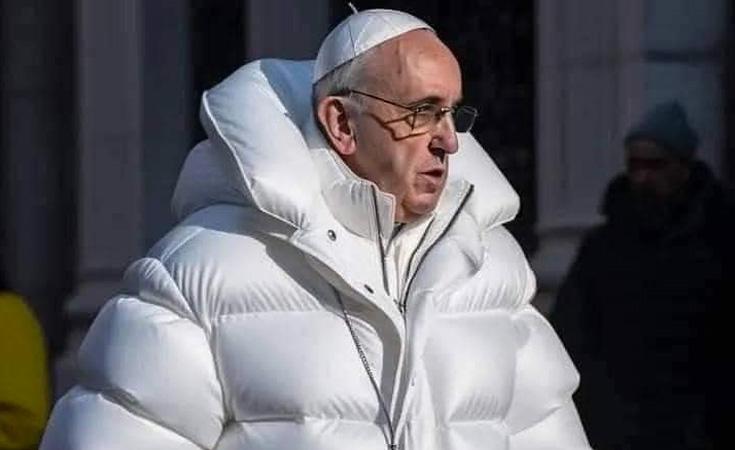 El Papa Francisco viste a la moda