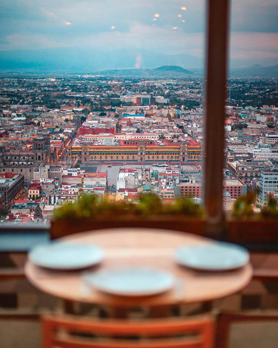 5 Restaurantes con las mejores vistas de la Ciudad de México 4