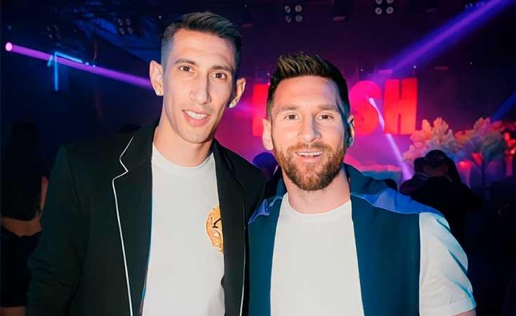Lionel Messi celebra su llegada a Miami junto a la Bresh