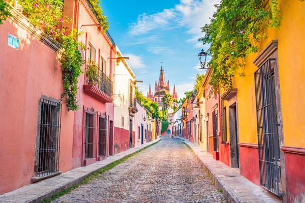 Beautiful,Streets,And,Colorful,Facades,Of,San,Miguel,De,Allende
