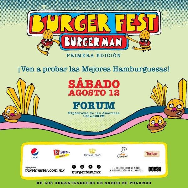 Burger Fest: El primer festival de hamburguesas en la CDMX 2
