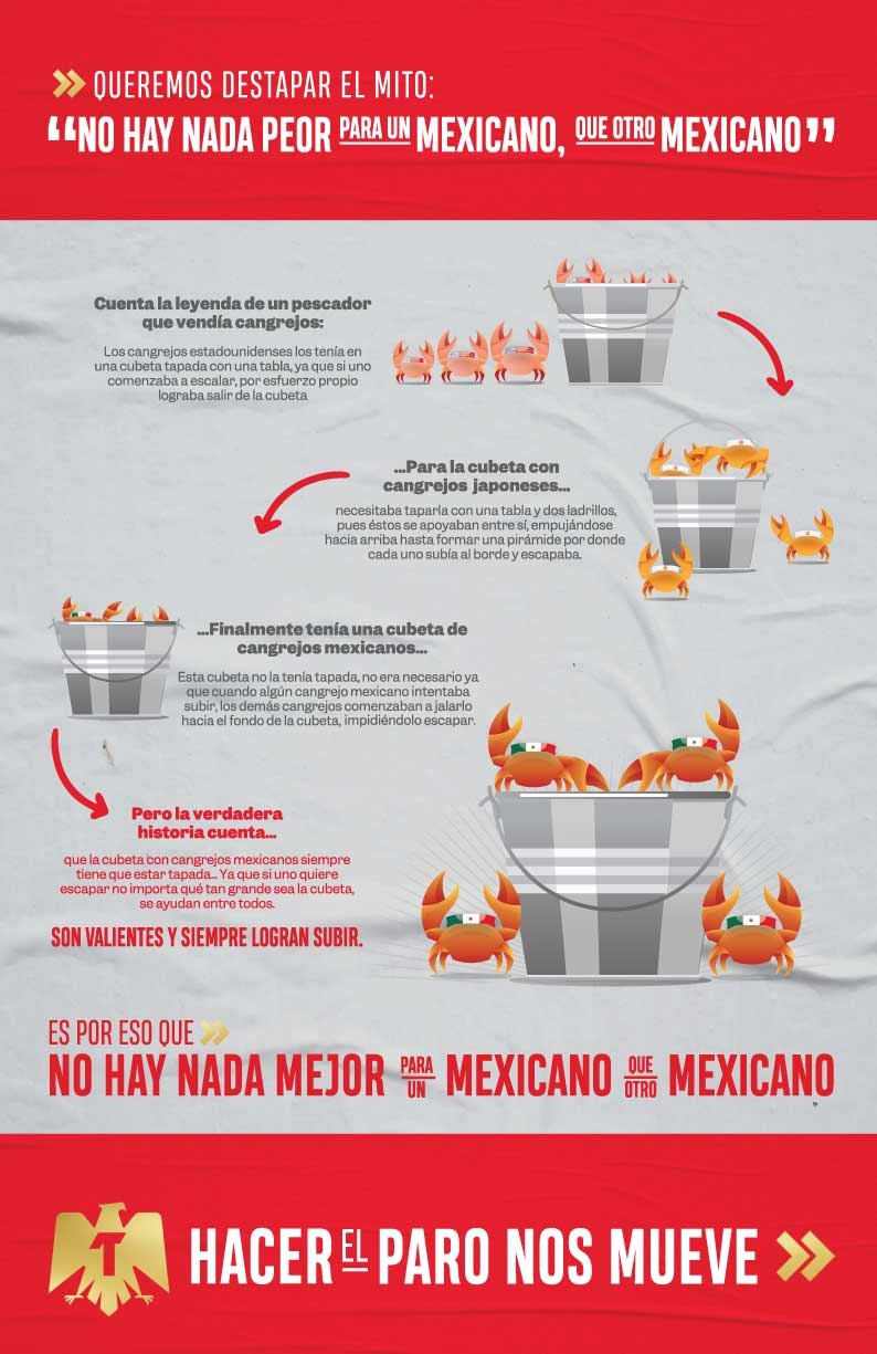 Hacer el paro nos mueve: Tecate rompe el mito de los mexicanos 0