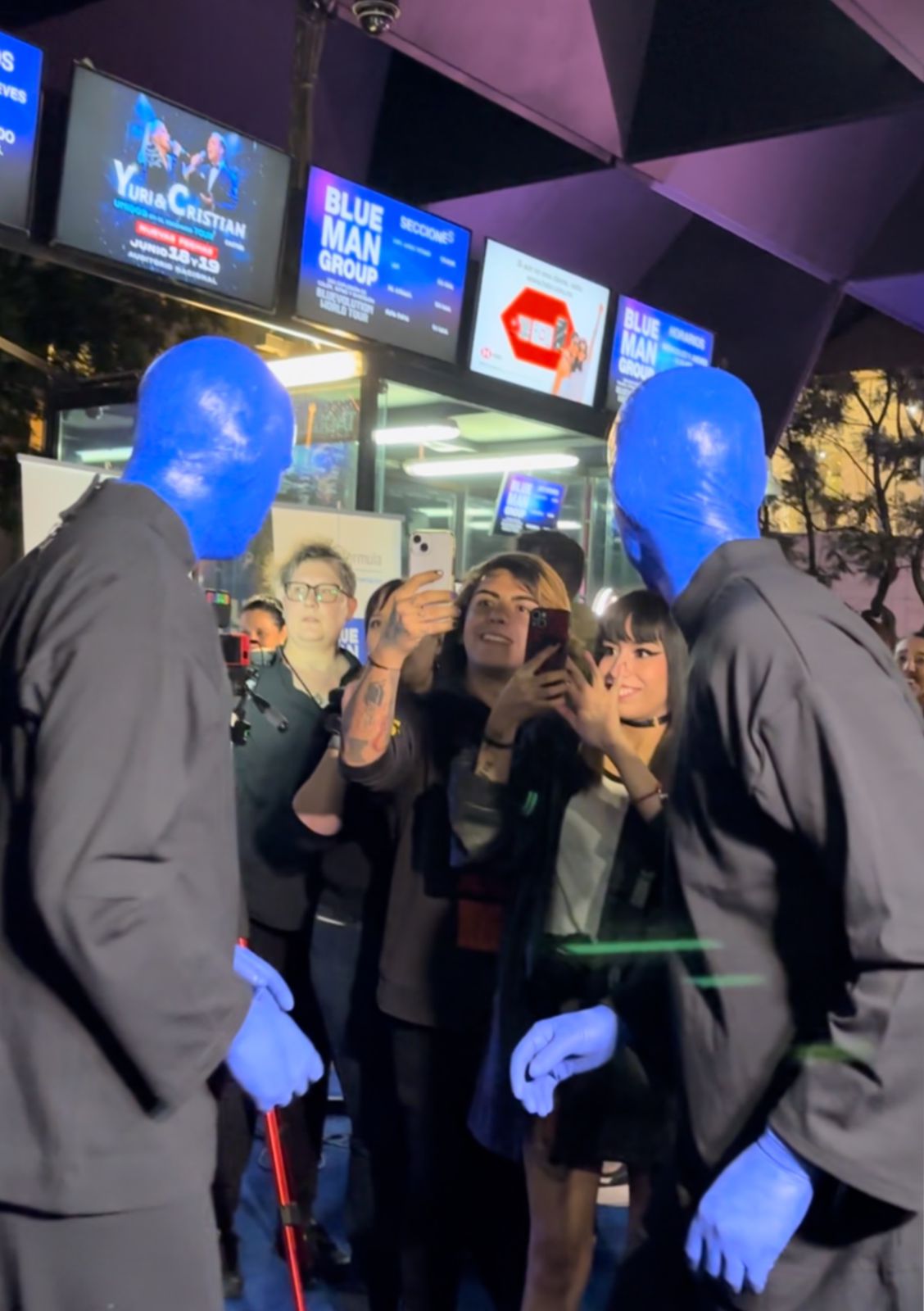 blue man premiere