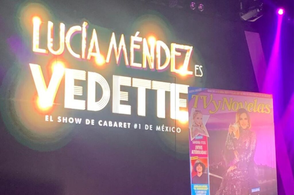 Lucía Méndez show cabaret