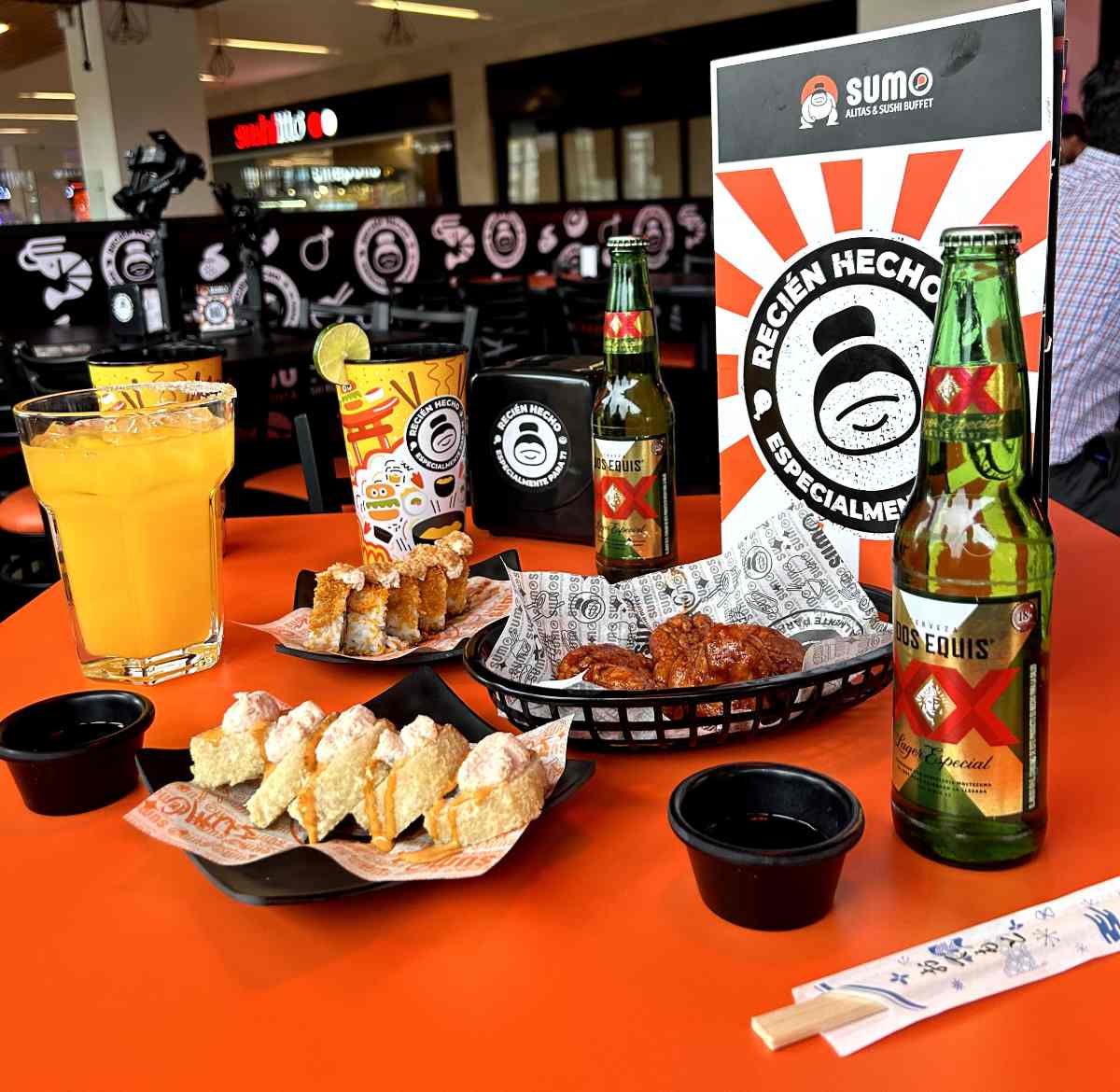 Sumo Buffet: Un festín infinito de sushi y alitas en CDMX 2