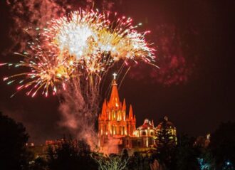 Festeja 15 de septiembre en San Miguel de Allende