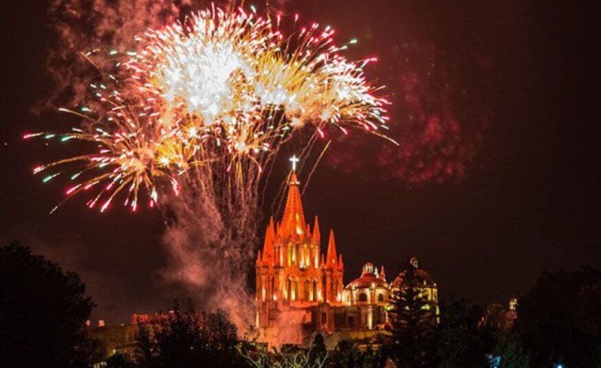 Festeja 15 de septiembre en San Miguel de Allende