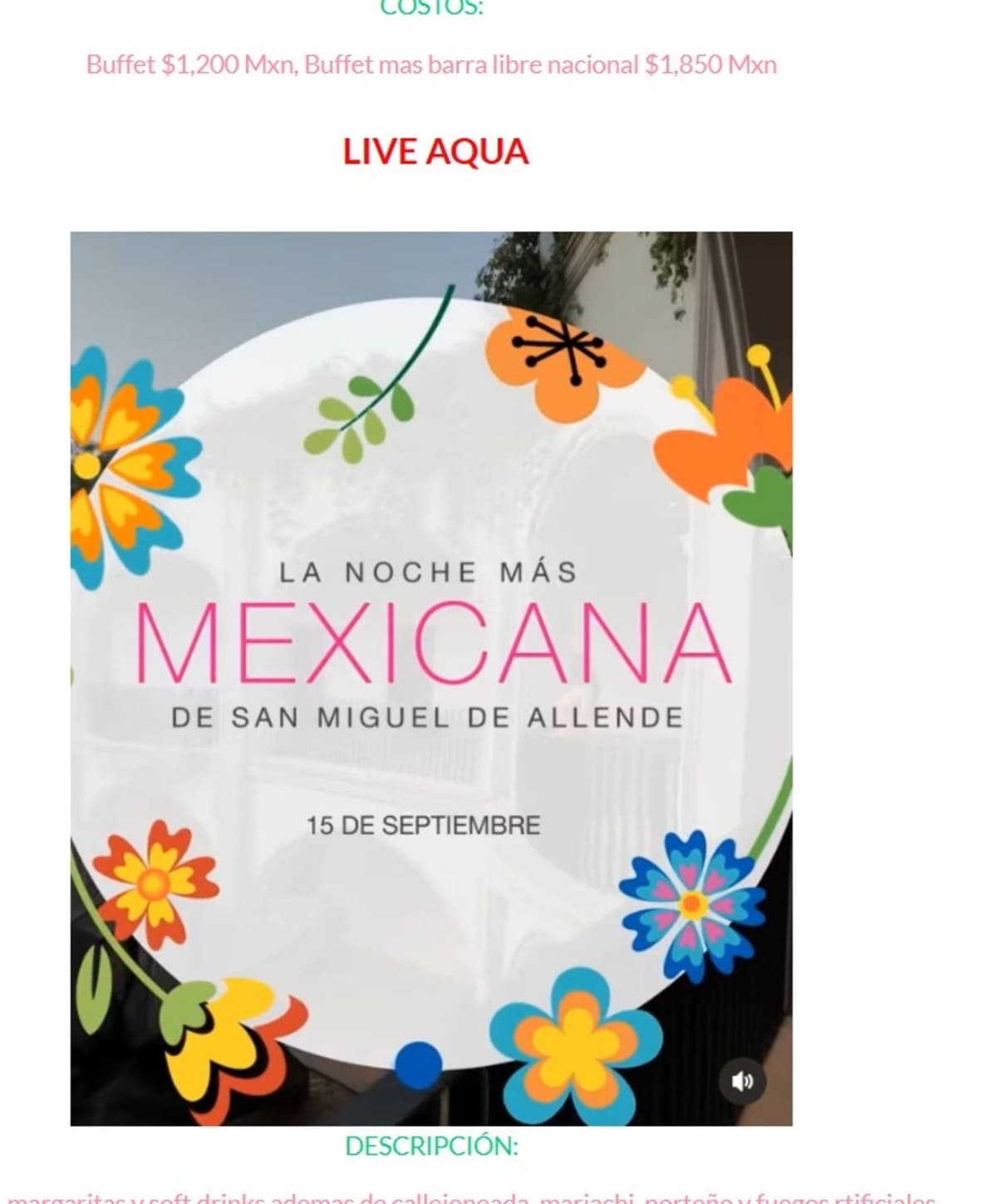 Festeja 15 de septiembre en San Miguel de Allende 0